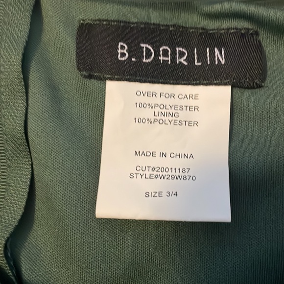 Puff-Sleeve A-Lin Dress size 3/4 - Picture 3 of 3